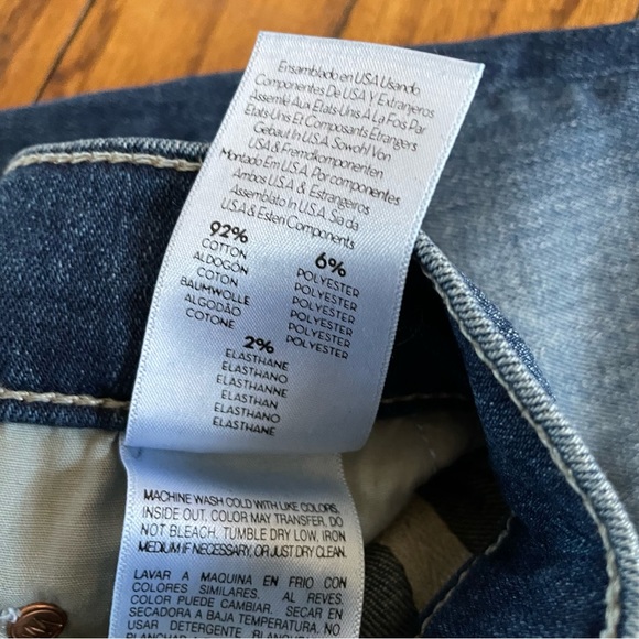 Mother Denim Jeans The Insider Crop Step Fray The Streets are Talking Size 30 - Picture 6 of 10